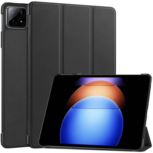 imoshion Trifold Klapphülle Schwarz für das Xiaomi Pad 6S Pro 12.4 - Schwarz