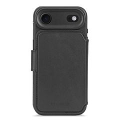 Decoded 2 in 1 Leather Klapphülle MagSafe Apple iPhone Air - Schwarz