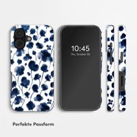 Selencia Vivid Back Cover Apple iPhone 17 - Midnight Blossom