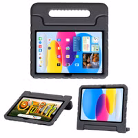 imoshion Schutzhülle mit Handgriff kindersicher Apple iPad 11 (2025) 11 Zoll / iPad 10 (2022) 10.9 Zoll - Schwarz