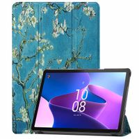 imoshion Design Trifold Klapphülle Lenovo Tab M10 Plus (3rd gen) - Green Plant