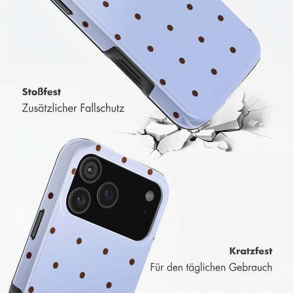 Selencia Vivid Rückabdeckung mit MagSafe Apple iPhone 18 Pro Max / 17 Pro Max - Happy Dots Digital Sky