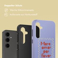 Selencia Vivid Back Cover Samsung Galaxy S24 FE - More Amor