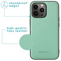 imoshion Luxuriöse Portemonnaie-Klapphülle iPhone 13 Pro Max - Grün