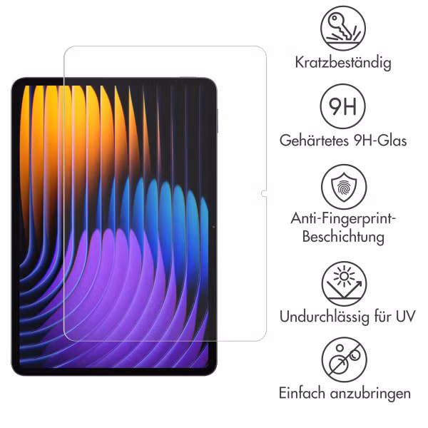 imoshion Displayschutz aus gehärtetem Glas Xiaomi Pad 7 / 7 Pro