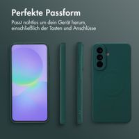 imoshion Color Back Cover mit MagSafe Samsung Galaxy A37 (5G) - Dunkelgrün