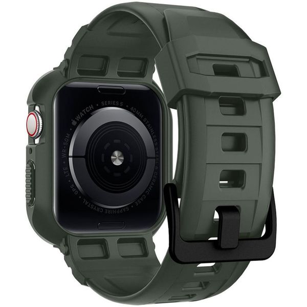 Spigen Rugged Armor™ Pro Hülle für Apple Watch 40 mm / 41 mm - Grün