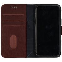 Decoded 2 in 1 Leather Klapphülle für das iPhone 12 Mini - Braun