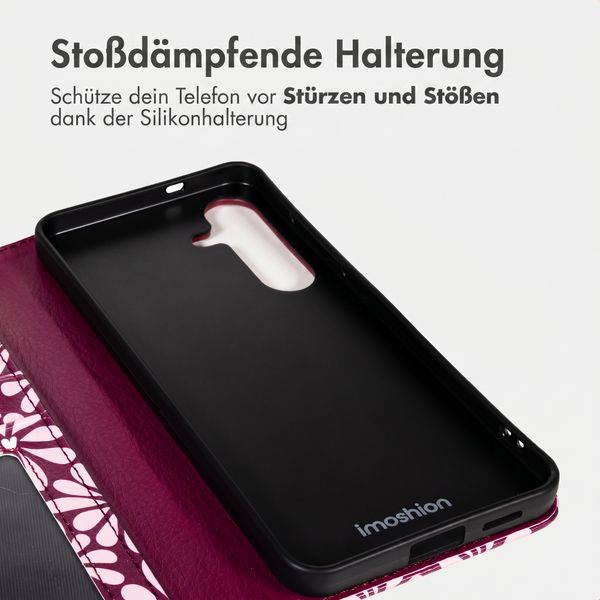 imoshion Design Klapphülle Samsung Galaxy S25 - Bloom Love Blush