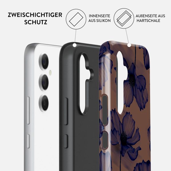 Burga Tough Back Cover für das Samsung Galaxy A55 - Velvet Night