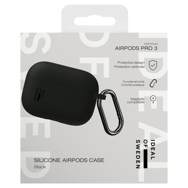 iDeal of Sweden Silikon Hülle  Apple Airpods Pro 3 - Schwarz