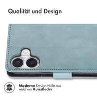 imoshion Luxuriöse Klapphülle Apple iPhone 17 - Air Blue