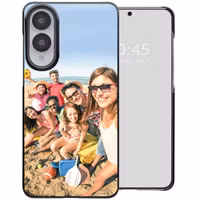 Gestalte deine eigene Hardcase Hülle Samsung Galaxy S25 Edge - Schwarz