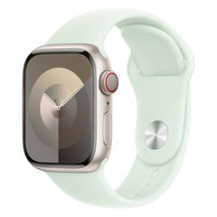 Apple Sport Armband für das  Apple Watch Series 1 t/m 9 / SE (38/40/41 mm) | Series 10 / 11 (42 mm) - Größe M/L - Soft Mint