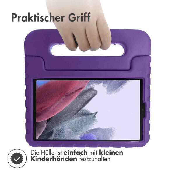 imoshion Hülle mit Handgriff kindersicher Galaxy Tab A7 Lite -Violett