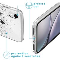 imoshion Design Hülle Apple iPhone Xr - Splatter Black