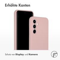 Accezz Liquid Silikoncase für das Samsung Galaxy A35 - Rosa