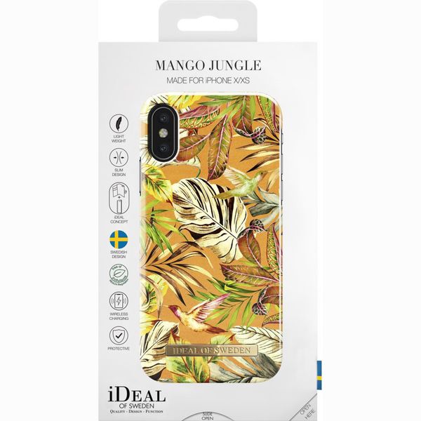 iDeal of Sweden Fashion Back Case für das iPhone Xs / X - Mango Jungle