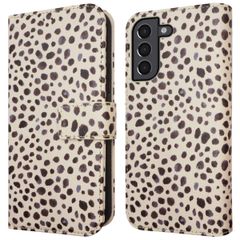 imoshion Design Klapphülle Samsung Galaxy S21 - Black And White Dots