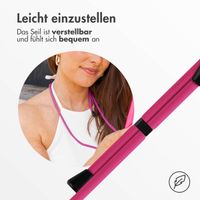 imoshion SilikonHülle mit Band Apple iPhone 14 Pro - Fluor Roze