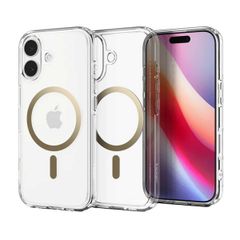 Spigen Ultra Hybrid Backcover MagSafe Apple iPhone 17 - Clear Gold