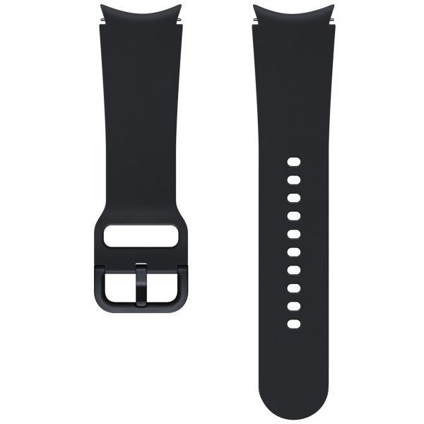 Samsung Originales Sport Armband für die Samsung Galaxy Watch 4 / 5 / 6 / 7 - 20 mm - S/M - Schwarz