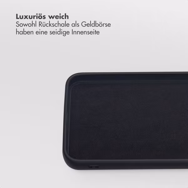 Selencia Olyn Abnehmbare Bookcase mit MagSafe Samsung Galaxy A35 / A55 - Schwarz