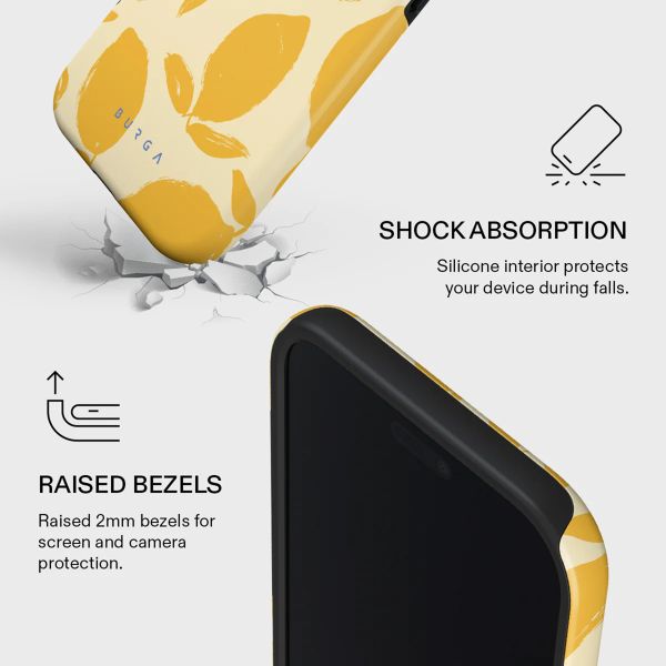 Burga Tough Back Cover MagSafe Apple iPhone Air - Lemon Tart