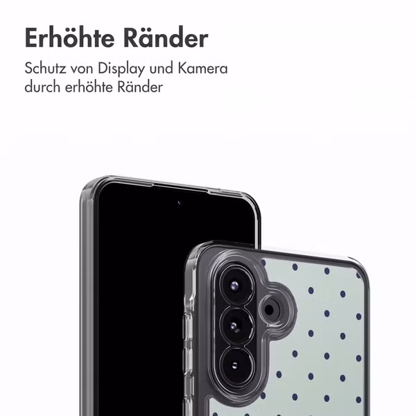 imoshion Design Hülle Samsung Galaxy A57 (5G) - Polka Dot Mintgroen