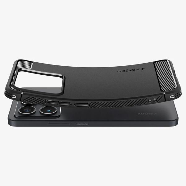 Spigen Rugged Armor Case für das Xiaomi 14T Pro - Matte Black