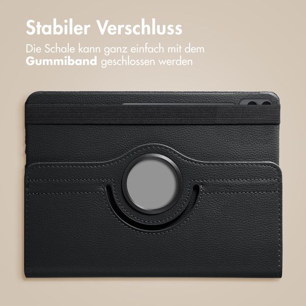 imoshion 360° drehbare Klapphülle Samsung Galaxy Tab S11 Ultra - Schwarz