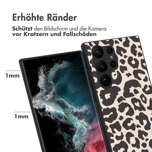 imoshion Design Hülle Samsung Galaxy S23 Ultra - Leopard