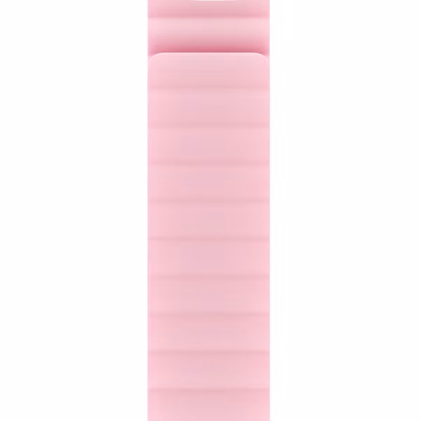 Holdit Silikonarmband Magnet für Apple Watch Series 1 - 11 / SE / Ultra (44/45/46/49 mm) - Pink / Beige