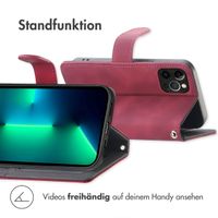 imoshion Klapphülle mit Kordel Apple iPhone 12 (Pro) - Rot