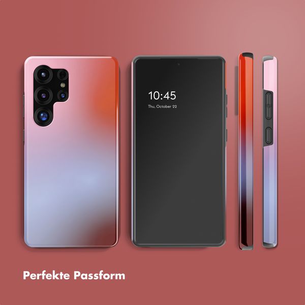 Selencia Vivid Back Cover Samsung Galaxy S25 Ultra - Gradient Soft Blush