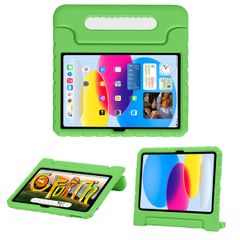 imoshion Schutzhülle mit Handgriff kindersicher Apple iPad 11 (2025) 11 Zoll A16 / iPad 10 (2022) 10.9 Zoll - Grün