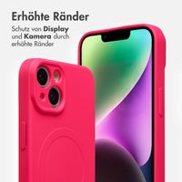imoshion Color Back Cover mit MagSafe Apple iPhone 14 - Neon Pink