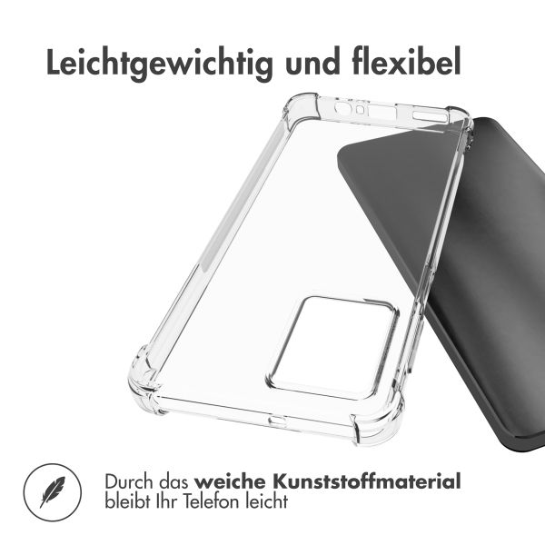 imoshion Shockproof Case für das Motorola Moto G54 - Transparent