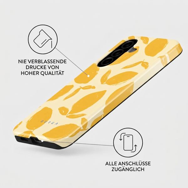 Burga Tough Back Cover Samsung Galaxy A57 (5G) - Lemon Tart