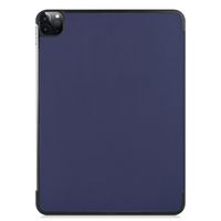imoshion Trifold Klapphülle Apple iPad Pro 12.9 (2020) / iPad Pro 12.9 (2018) - Dunkelblau