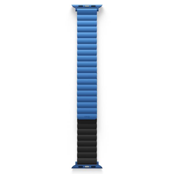 Uniq Revix doppelseitiges Armband für die Apple Watch Series 1 bis 10 / SE / Ultra (2) (44/45/46/49 mm) - Blau/Schwarz