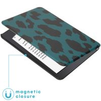 imoshion Design Slim Hard Case Klapphülle Amazon Kindle Paperwhite 4 - Green Leopard