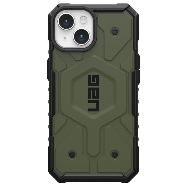 UAG Pathfinder Case MagSafe für das iPhone 15 - Olive Drab