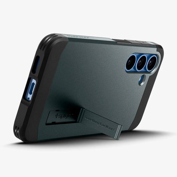 Spigen Tough Armor™ Case MagSafe Samsung Galaxy S25 Plus - Abyss Green