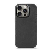 Decoded Leather Backcover MagSafe Apple iPhone 16 Pro - Schwarz