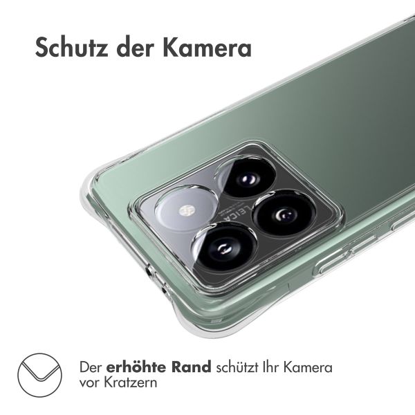 imoshion Shockproof Case für das Xiaomi 14T Pro - Transparent