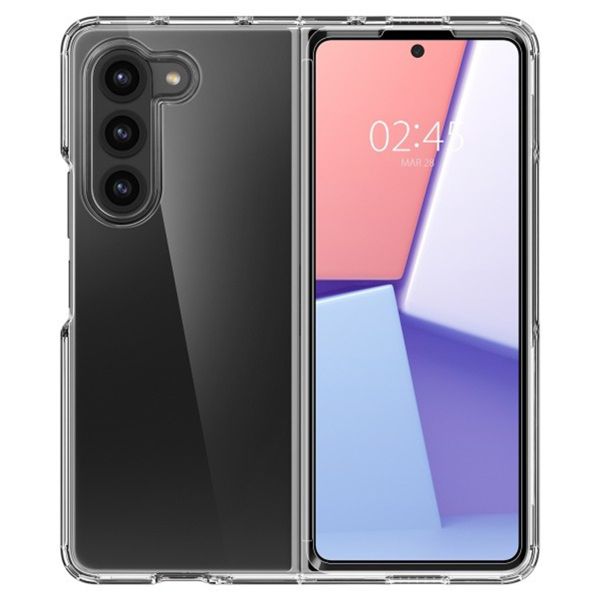 Spigen Crystal Hybrid Backcover für das Samsung Galaxy Z Fold 5 - Transparent