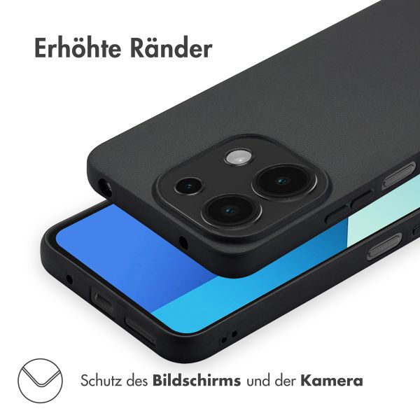 imoshion Color TPU Hülle für das Xiaomi Redmi 13 4G - Schwarz