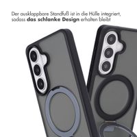 Accezz Ring Stand Backcover mit MagSafe Samsung Galaxy S26 - Schwarz