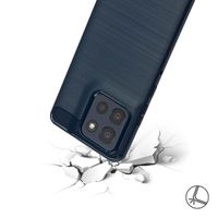 imoshion Brushed Back Cover Motorola Moto G86 - Dunkelblau